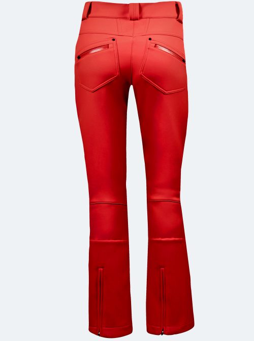 Pantalón esquí lástex mujer Angie rojo - Imagen 3