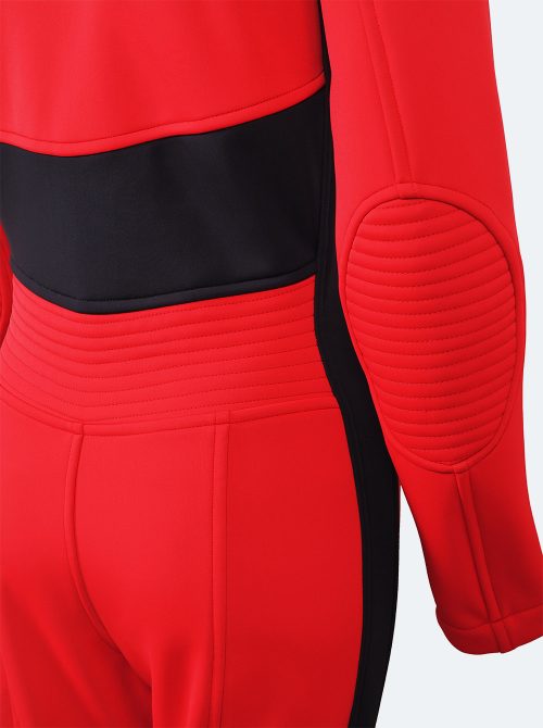 Mono esquí mujer Elegant rojo-negro-blanco - Imagen 6