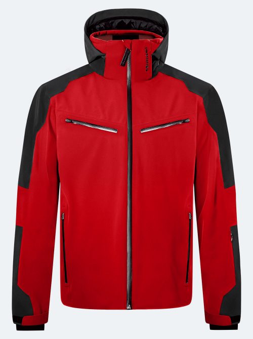 Chaqueta esquí infantil Aspen rojo