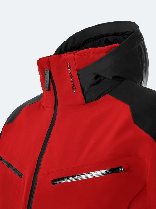 Chaqueta esquí infantil Aspen rojo - Imagen 4