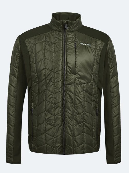 Chaqueta Hybrida Tsunami Tiger caqui