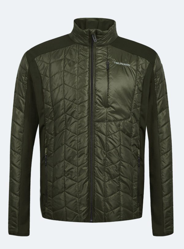 Chaqueta Hybrida Tsunami Tiger caqui