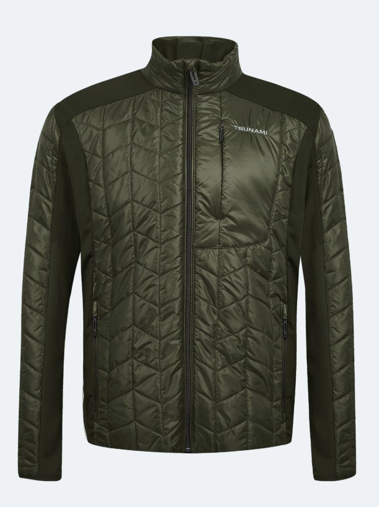 Chaqueta Hybrida Tsunami Tiger caqui