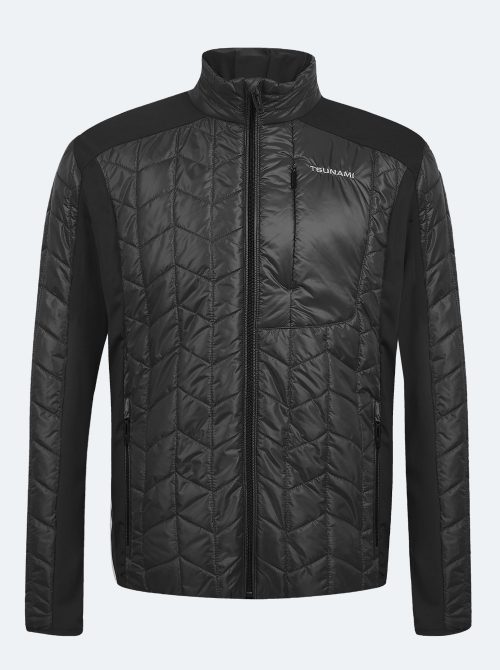 Midlayer híbrido hombre Tiger negro