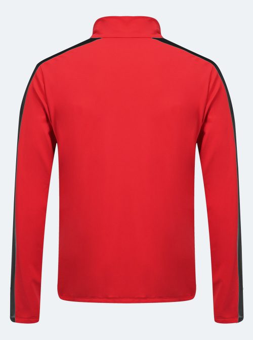 Midlayer hombre Slalom rojo-negro - Imagen 3