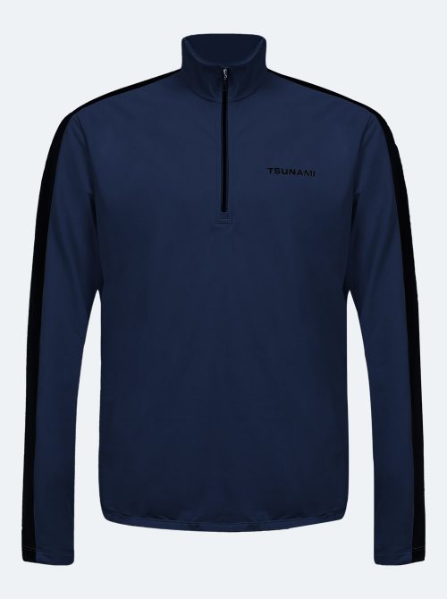 Midlayer hombre Slalom marino-negro