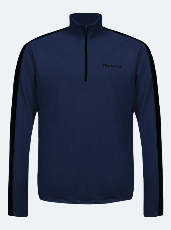 Midlayer hombre Slalom marino-negro