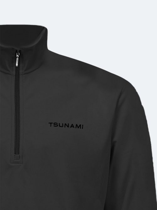 Midlayer hombre Slalom negro-blanco - Imagen 4
