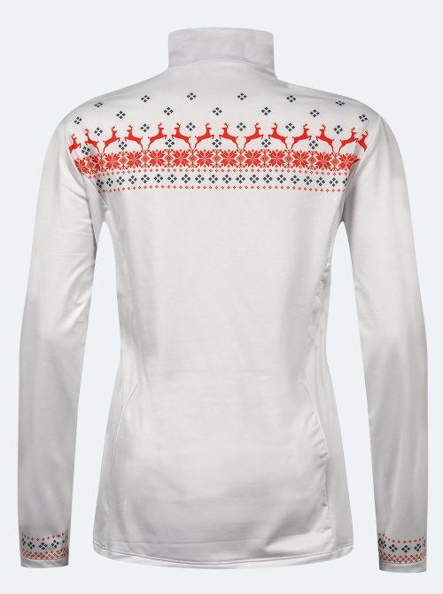 Midlayer térmico mujer Verbier blanco - Imagen 3