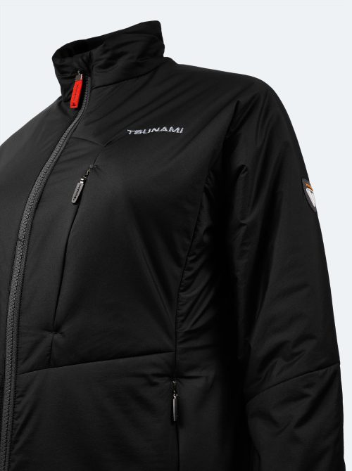 Chaqueta ligera insulada mujer Protón negra - Imagen 4