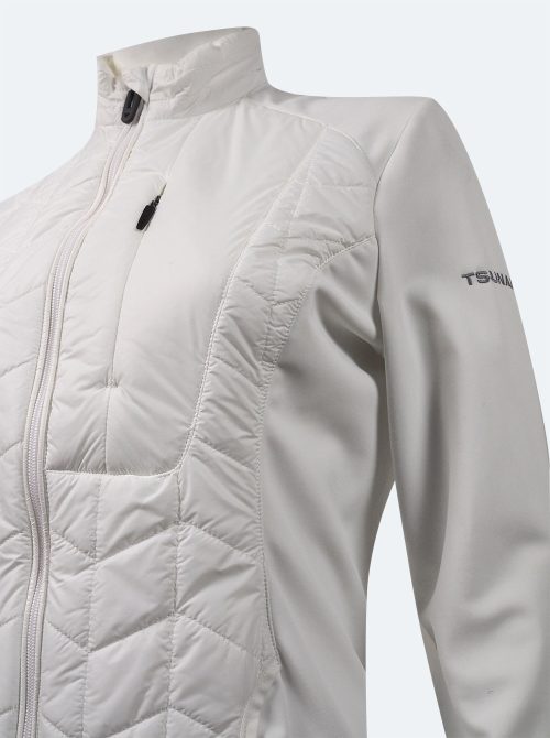 Midlayer híbrida mujer Tiger blanco - Imagen 4
