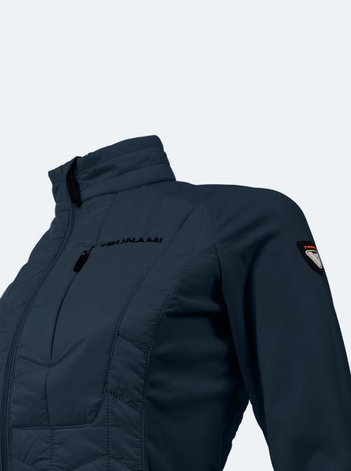 Midlayer híbrida mujer Tiger marino - Imagen 4
