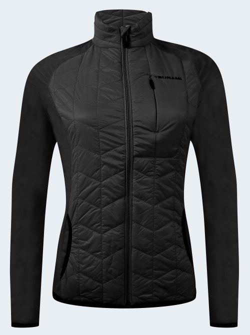 Midlayer híbrida mujer Tiger negra