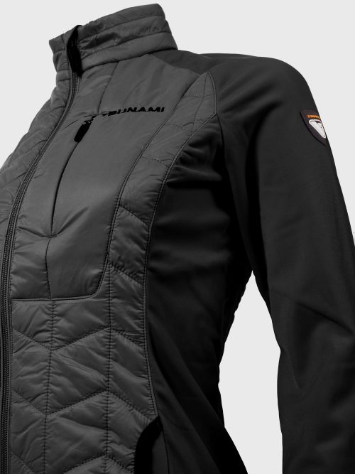 Midlayer híbrida mujer Tiger negra - Imagen 4