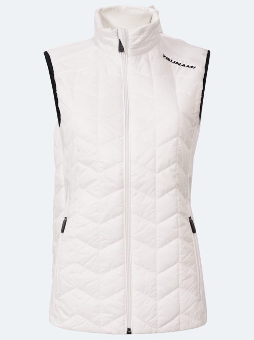 Chaleco mujer forrado Jungle blanco