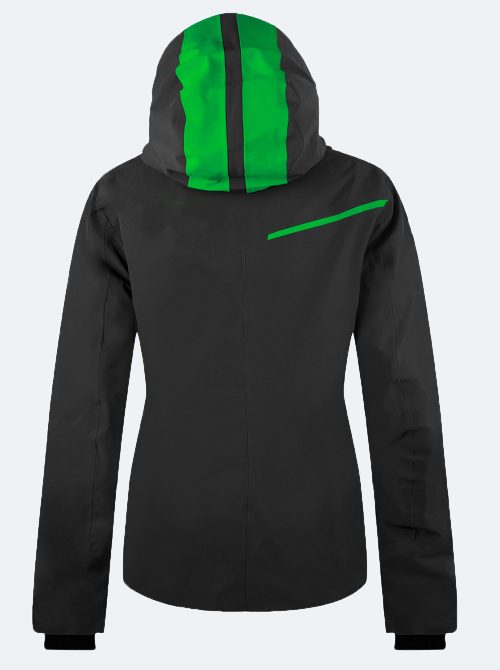 Chaqueta de esquí mujer París negra - Imagen 3