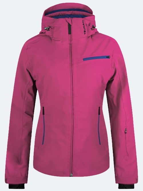 Chaqueta de esquí mujer París rosa
