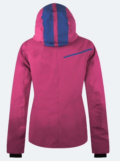 Chaqueta de esquí mujer París rosa - Imagen 4