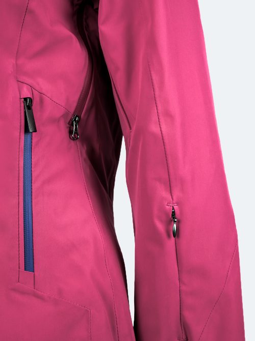 Chaqueta de esquí mujer París rosa - Imagen 5