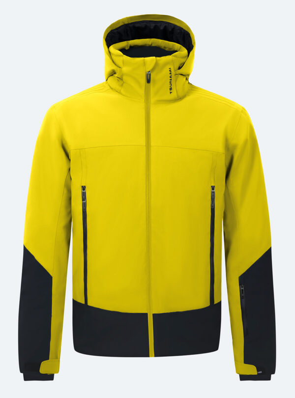 Chaqueta esquí hombre Slalom VI Amarillo-Negro