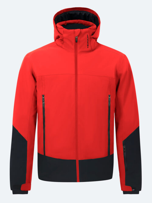 Chaqueta esquí hombre Slalom VI Roja-Negro