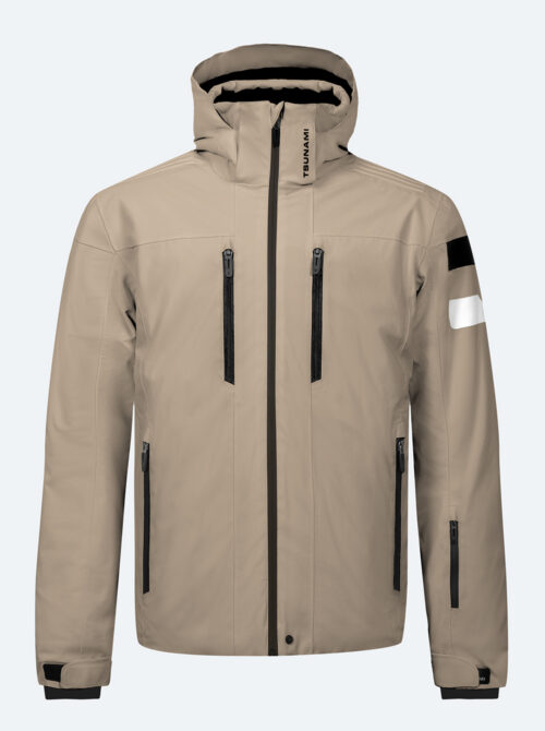 Chaqueta esquí hombre Power VI Piedra