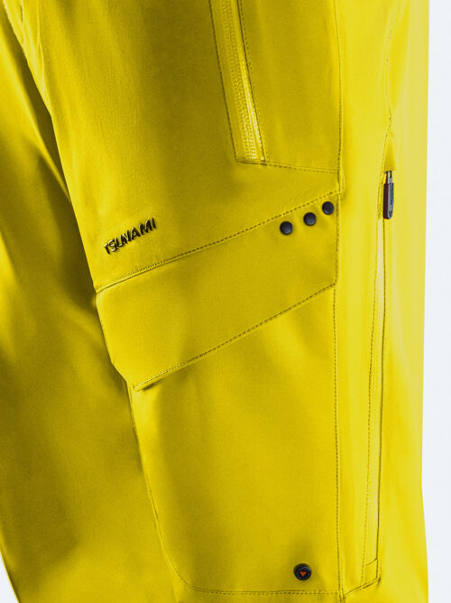 Pantalón esquí hombre Peak Amarillo - Imagen 4