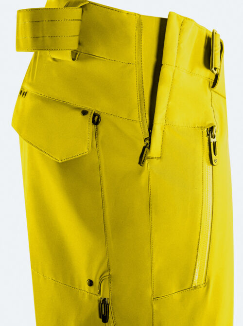 Pantalón esquí hombre Peak Amarillo - Imagen 5