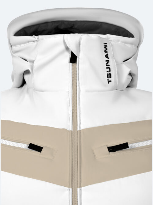 Chaqueta esquí mujer Vermont Blanco - Imagen 4