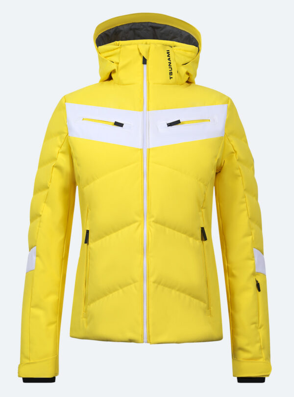 Chaqueta esquí mujer Vermont Amarillo