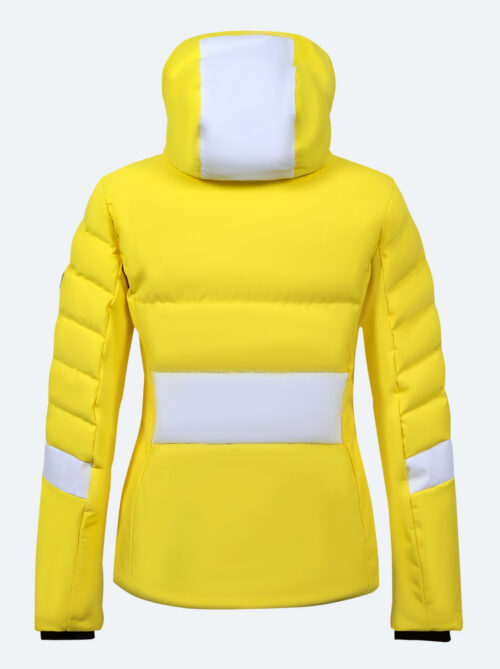 Chaqueta esquí mujer Vermont Amarillo - Imagen 3