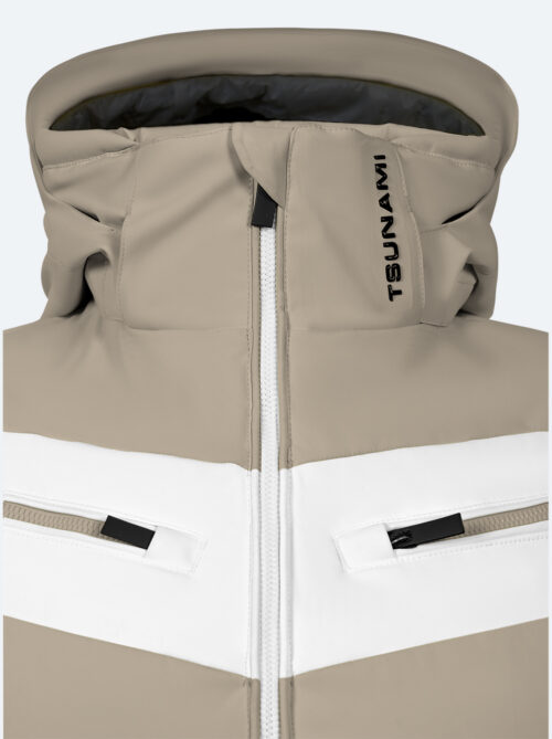 Chaqueta esquí mujer Vermont Piedra - Imagen 4