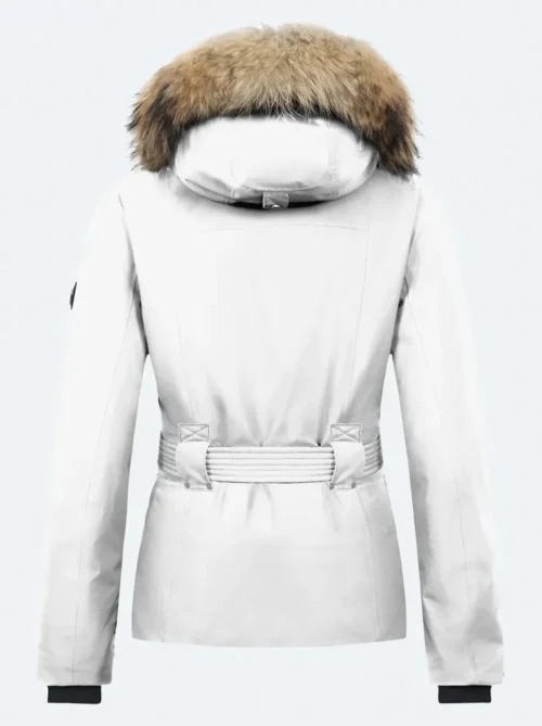 Chaqueta esquí mujer Majestic Blanco - Imagen 3