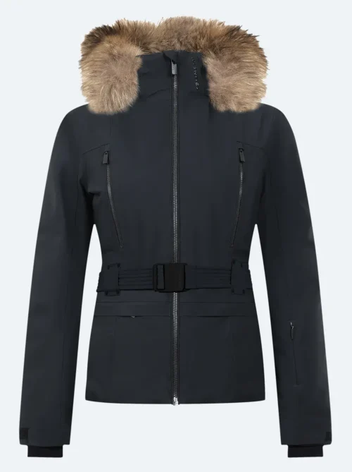 Chaqueta esquí mujer Majestic Negro