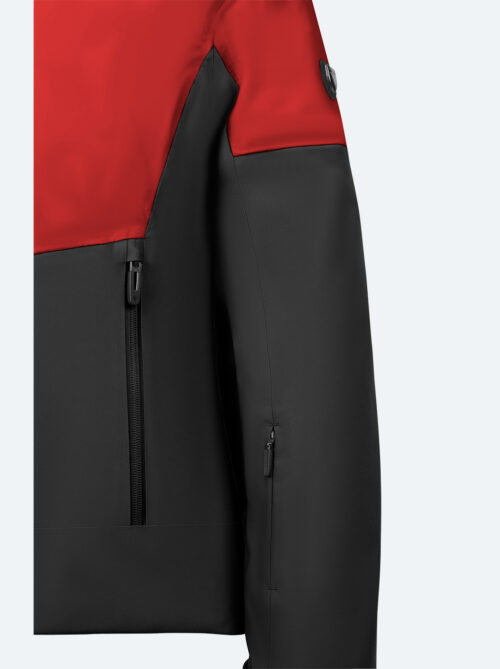 Chaqueta esquí mujer Shadow Rojo-Negro - Imagen 4