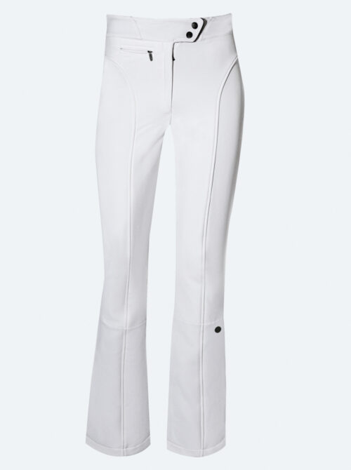 Pantalón esquí lástex mujer Classic Blanco