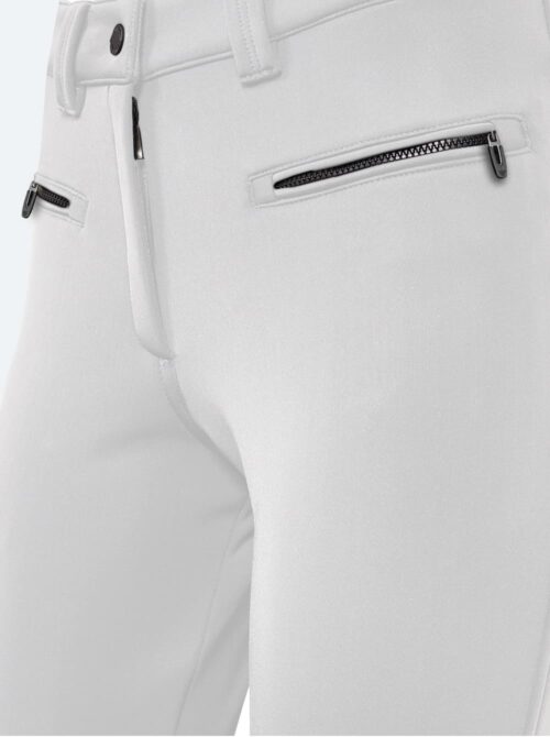 Pantalón esquí lástex mujer Fiona Blanco - Imagen 4
