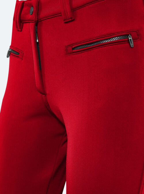 Pantalón esquí lástex mujer Fiona Rojo - Imagen 4
