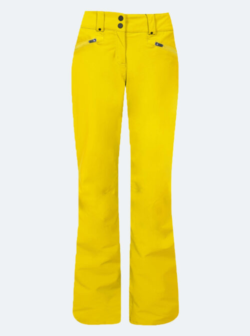 Pantalón esquí mujer Power Amarillo