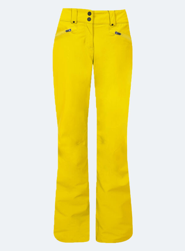 Pantalón esquí mujer Power Amarillo