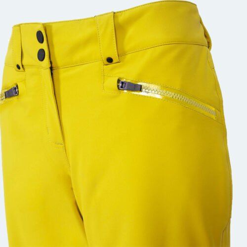 Pantalón esquí mujer Power Amarillo - Imagen 4