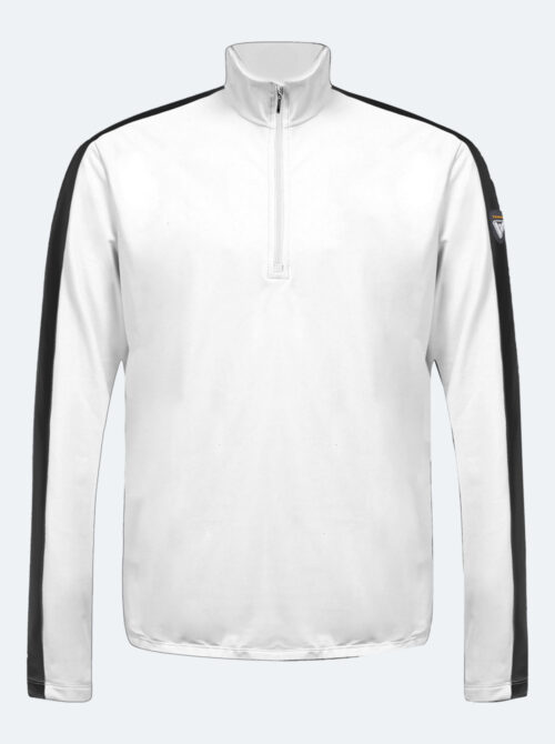 Midlayer hombre Slalom Blanco-Negro