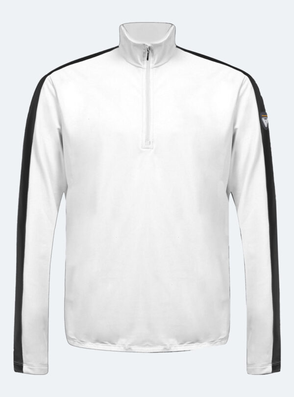 Midlayer hombre Slalom Blanco-Negro