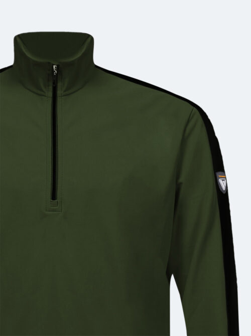 Midlayer hombre Slalom Verde-Negro - Imagen 4
