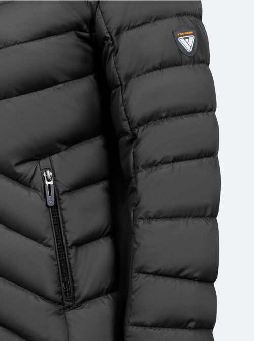 Chaqueta ligera Solden Hombre Negro - Imagen 4