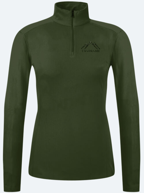 Midlayer térmico mujer Olympic Verde