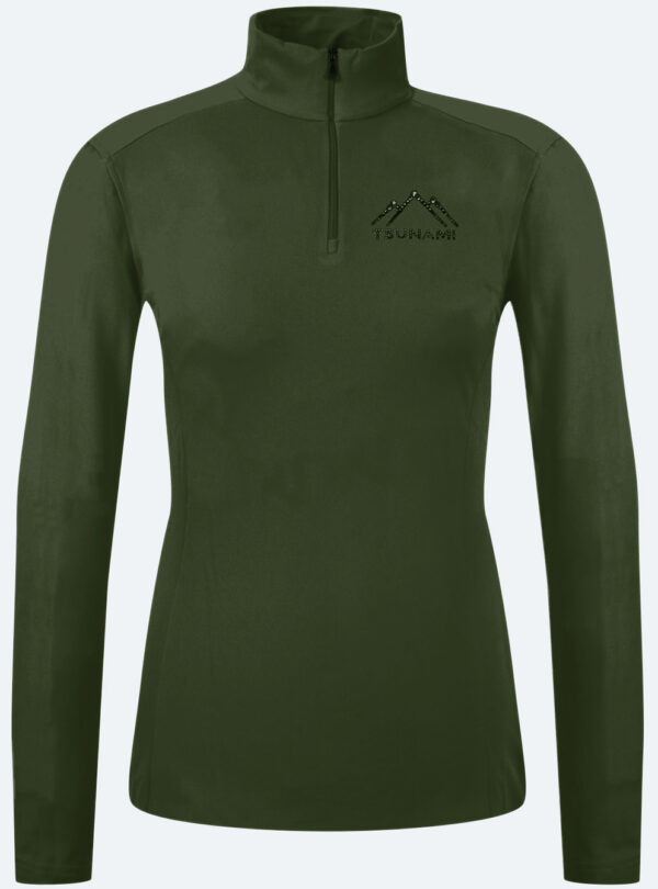 Midlayer térmico mujer Olympic Verde