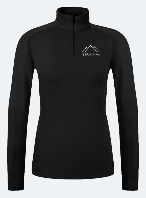 Midlayer térmico mujer Olympic Negro