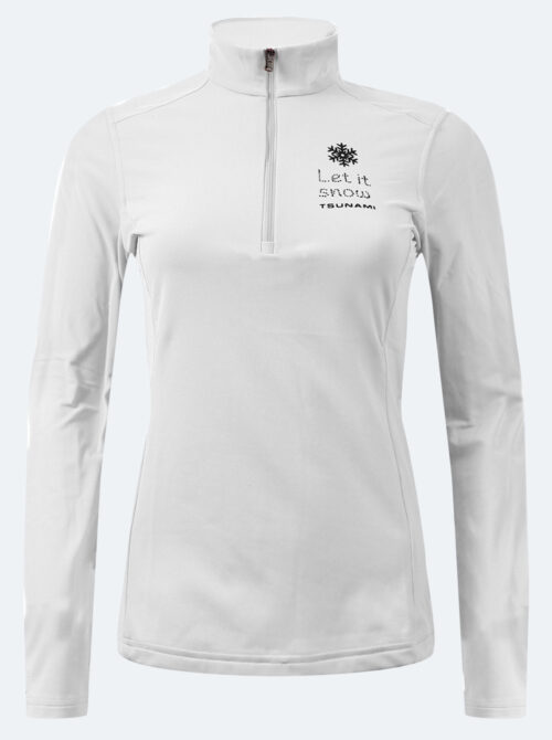Midlayer térmico mujer Zermatt Blanco