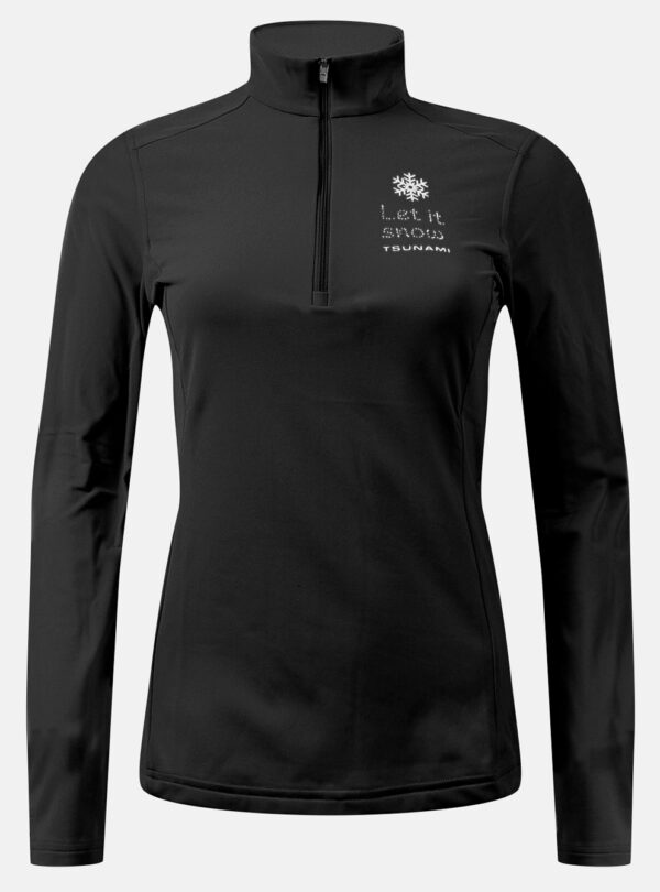 Midlayer térmico mujer Zermatt Negro